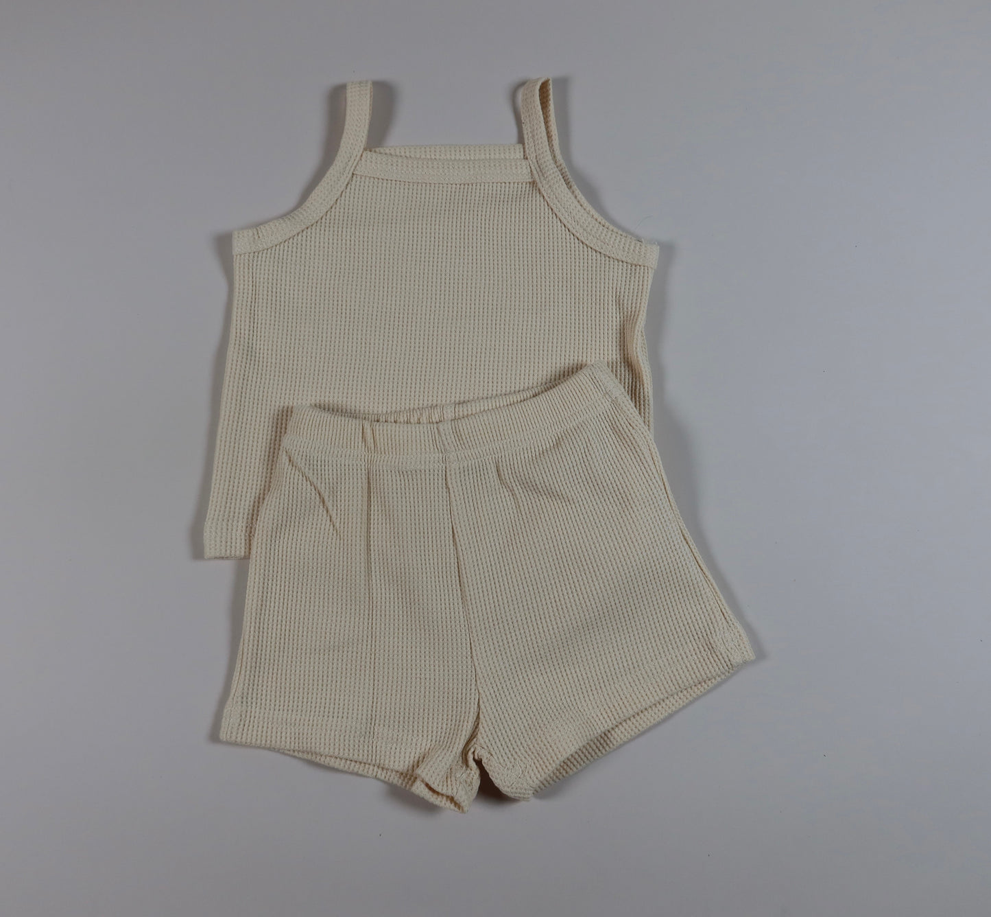 Waffle Tank & Shorts Set