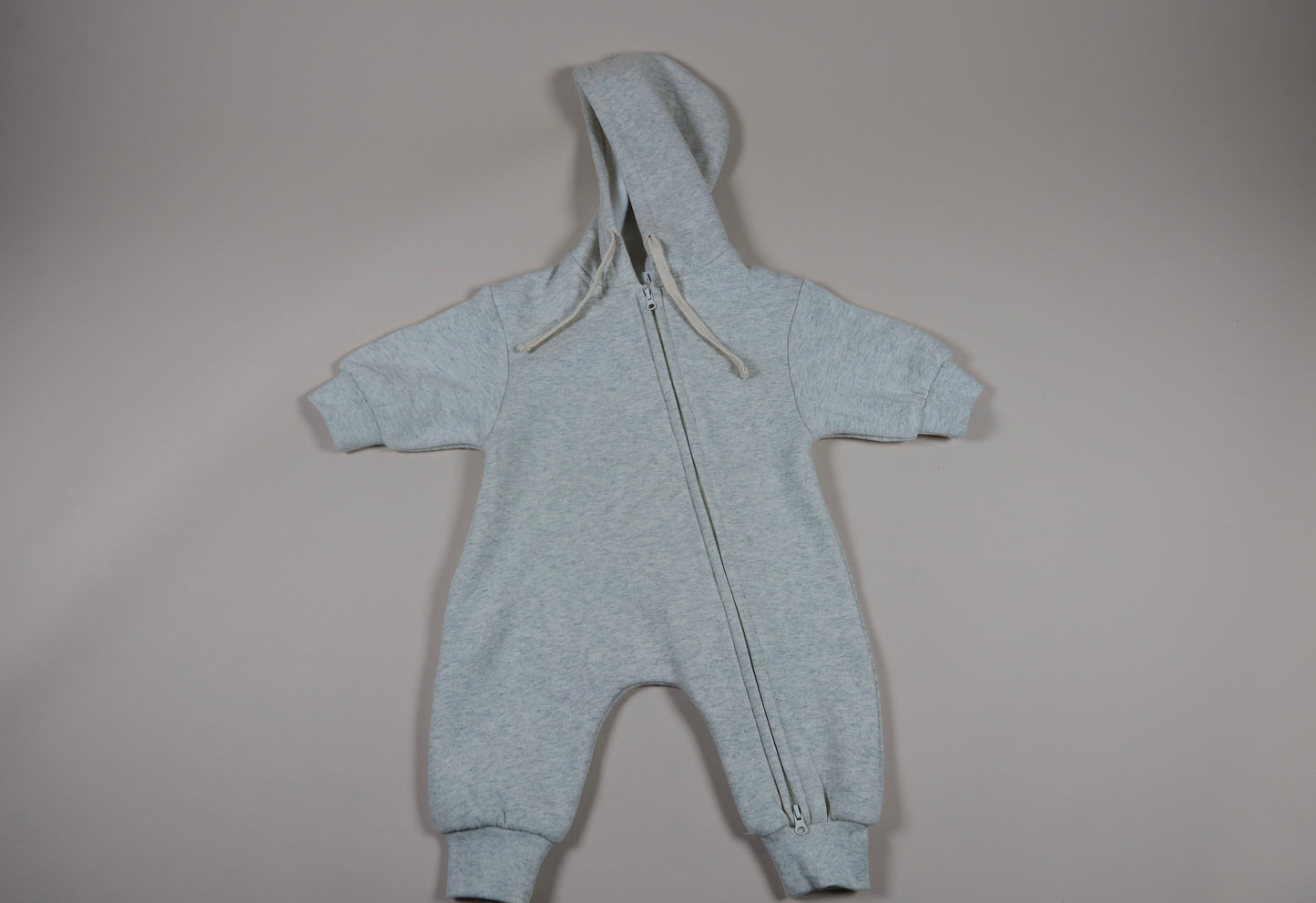 Double Zipper Hooded Jumpsuit