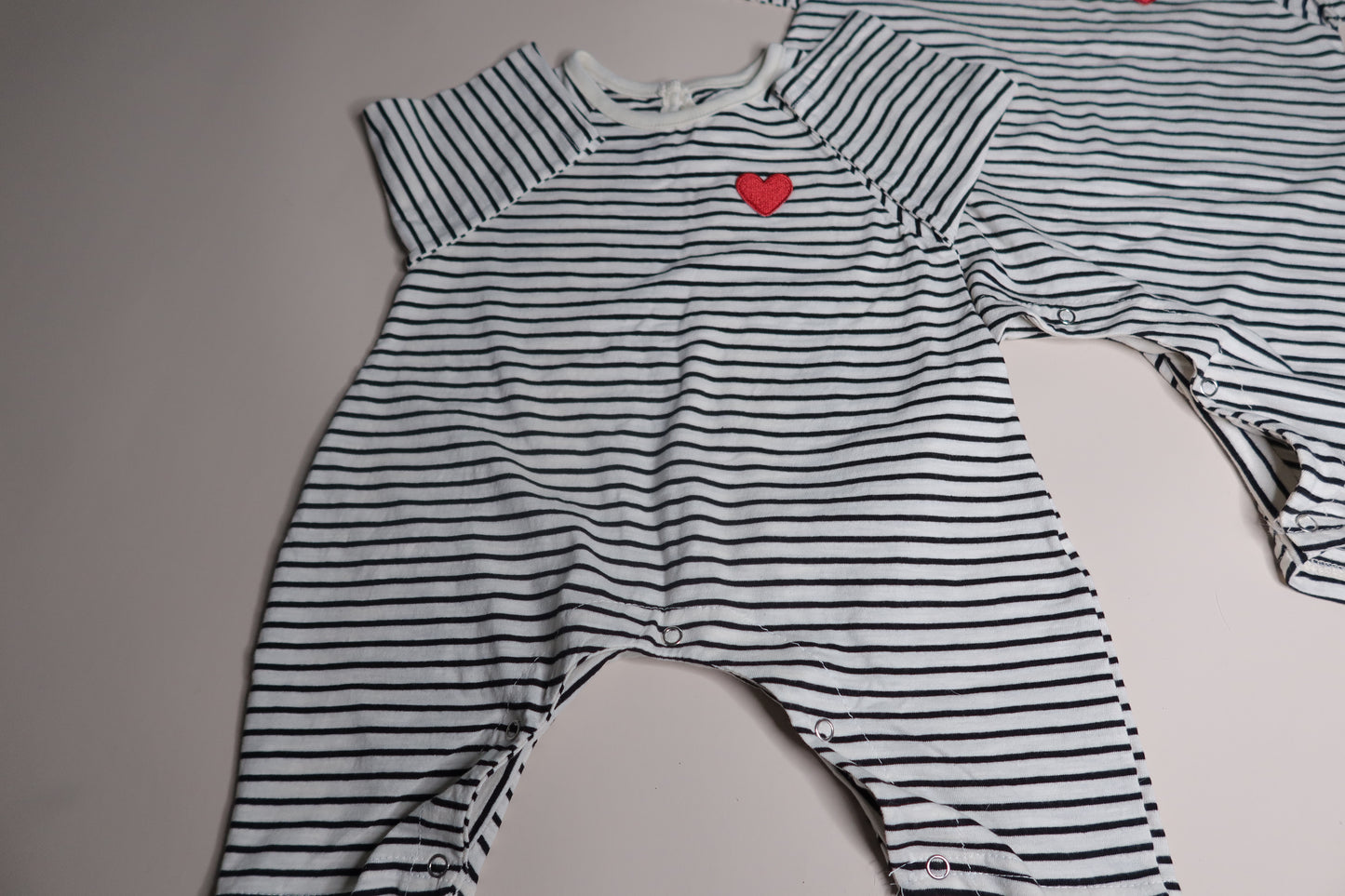 Stripe Heart Bodysuit