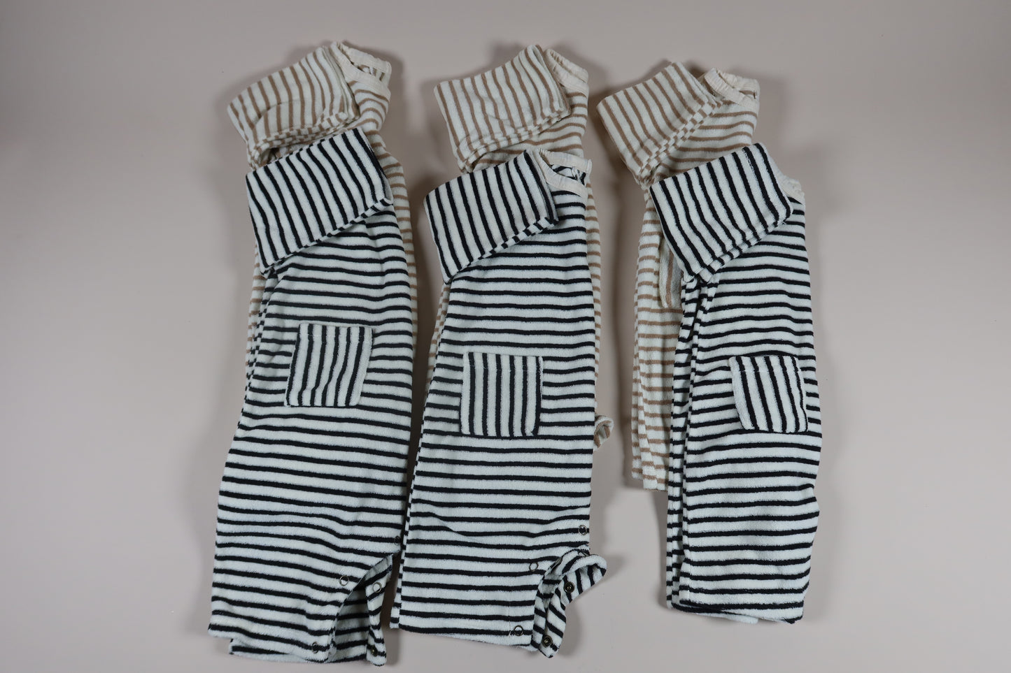 Towel Striped Bodysuit