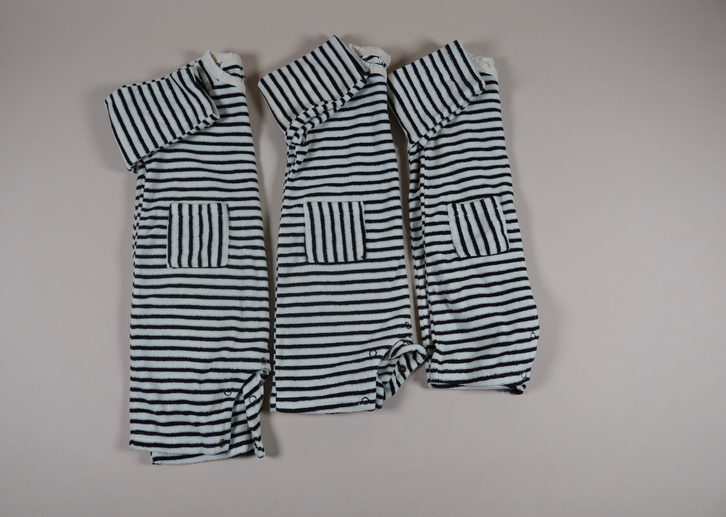 Towel Striped Bodysuit