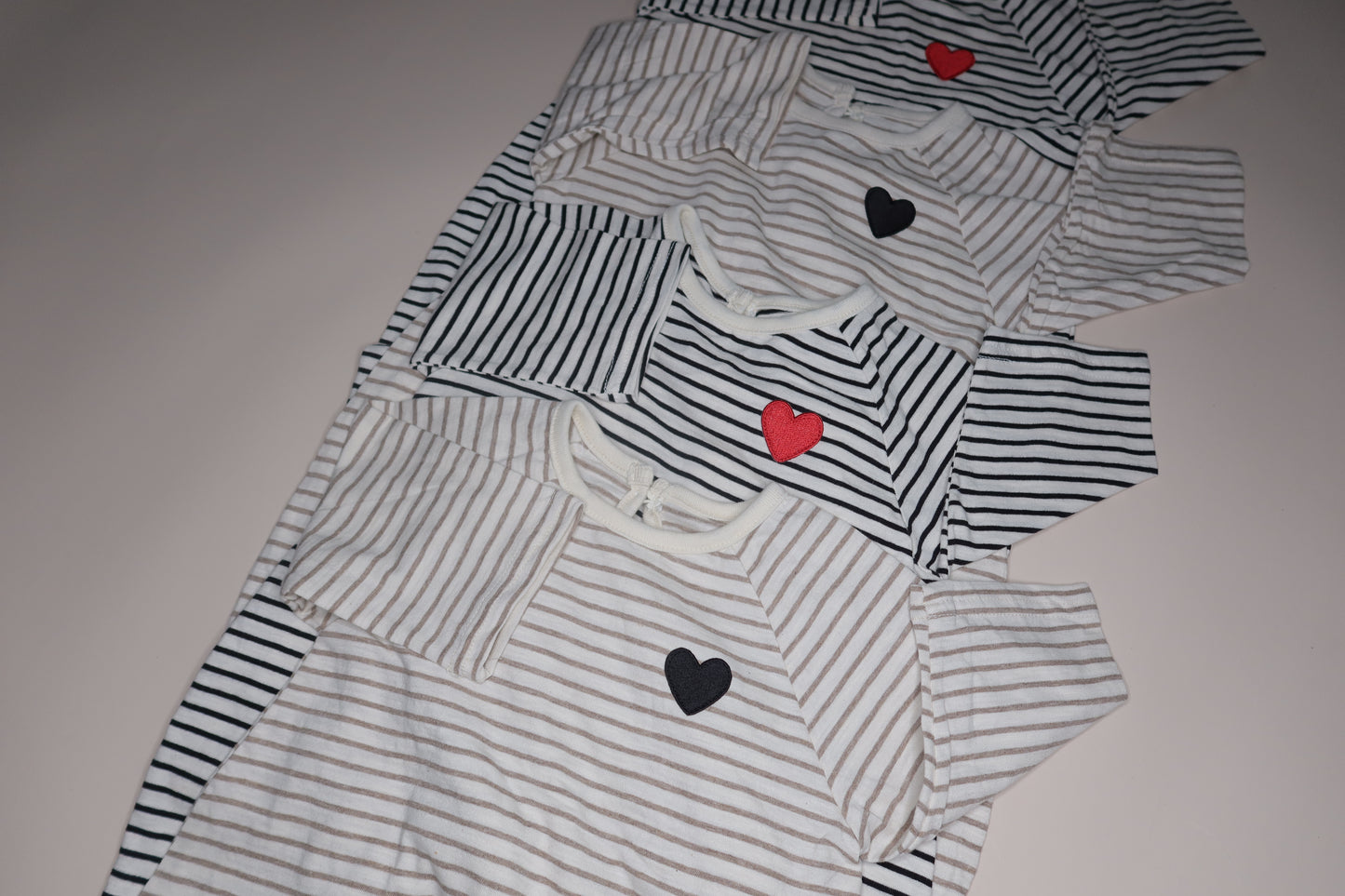 Stripe Heart Bodysuit