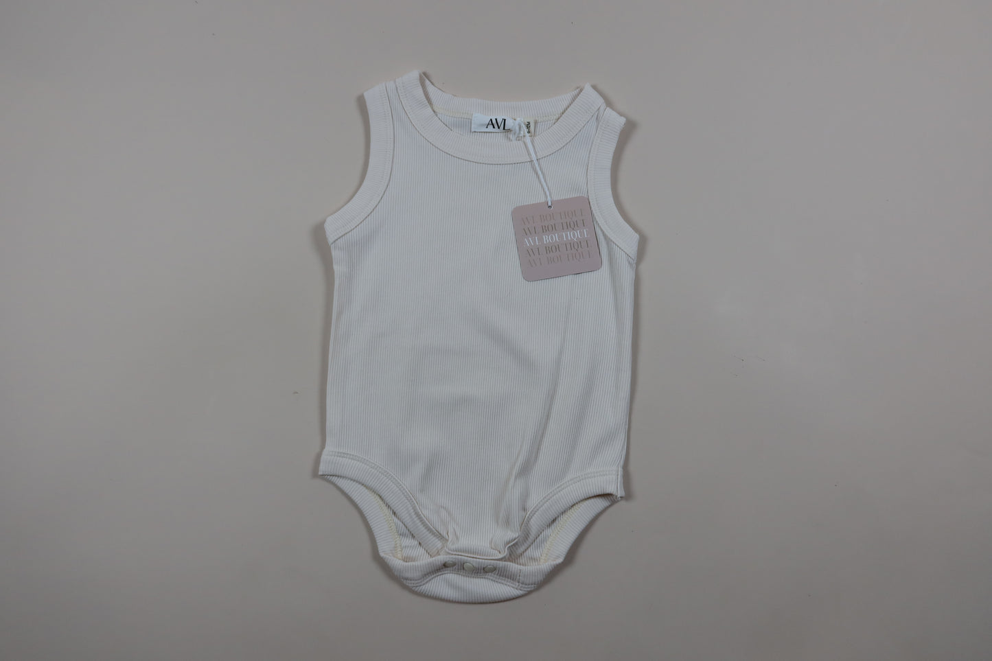 Ribbed Tank Onesie