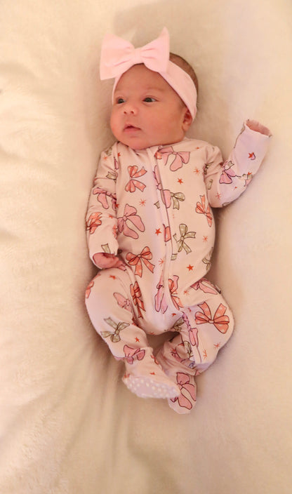 Christmas Bow PJs