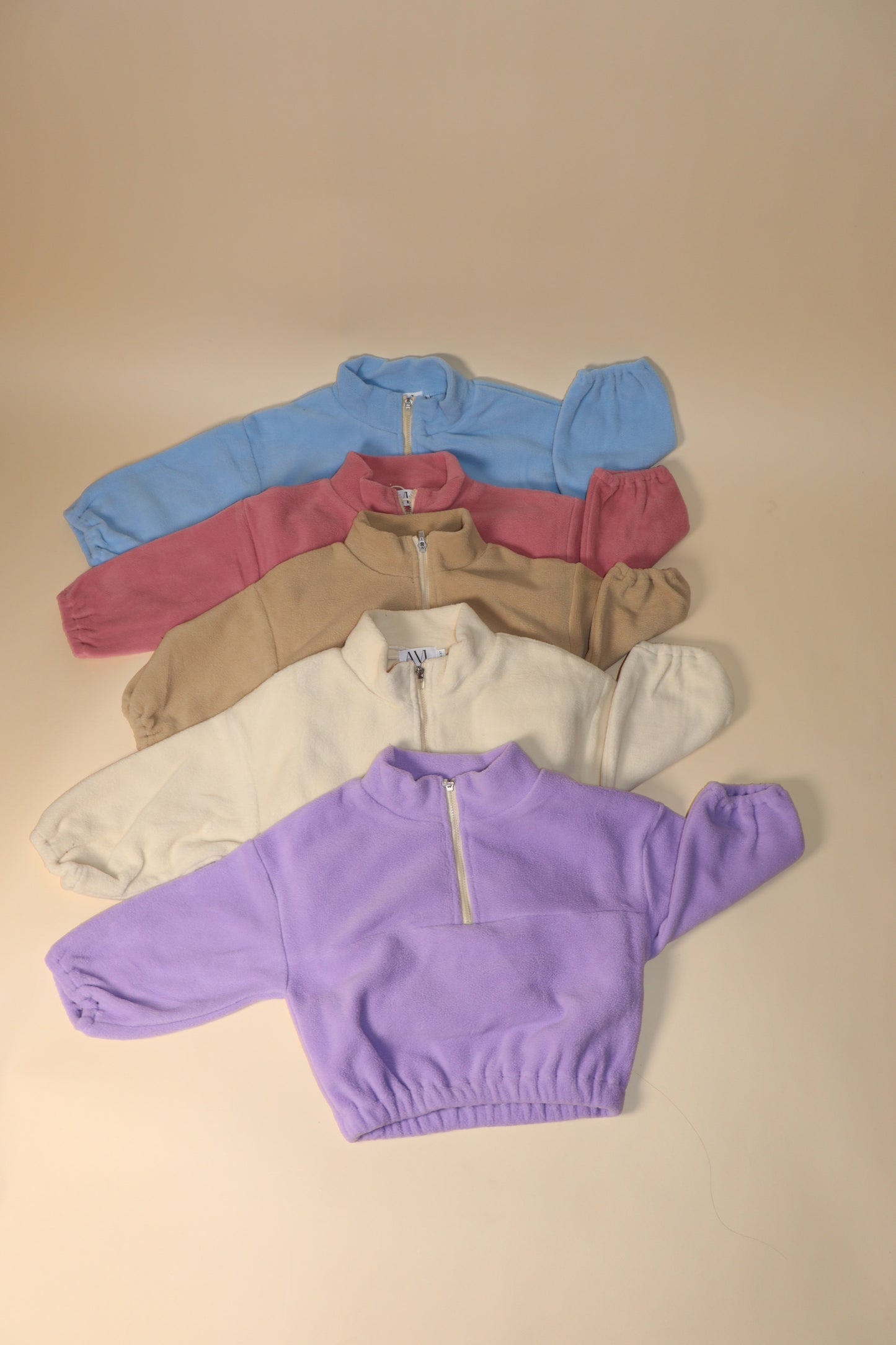Super Soft Half Zip Fleece Sweat Set