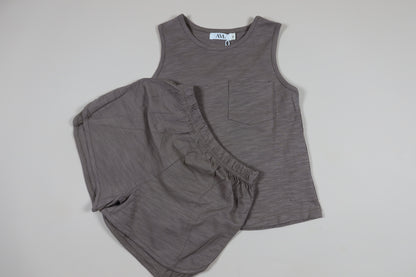 Pocket Tank & Shorts Set
