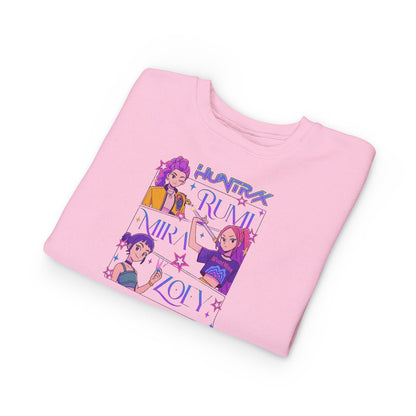 K-Pop Demon Hunters Toddler Sweatshirt — Cute Anime-Inspired Kids Sweater