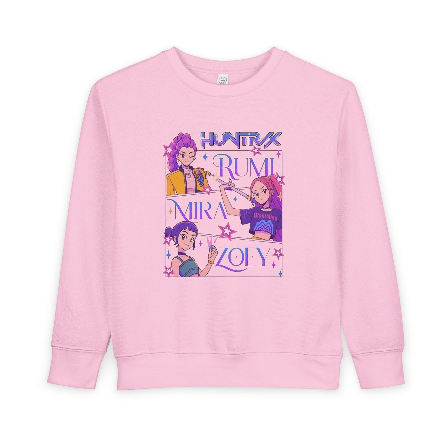 K-Pop Demon Hunters Toddler Sweatshirt — Cute Anime-Inspired Kids Sweater