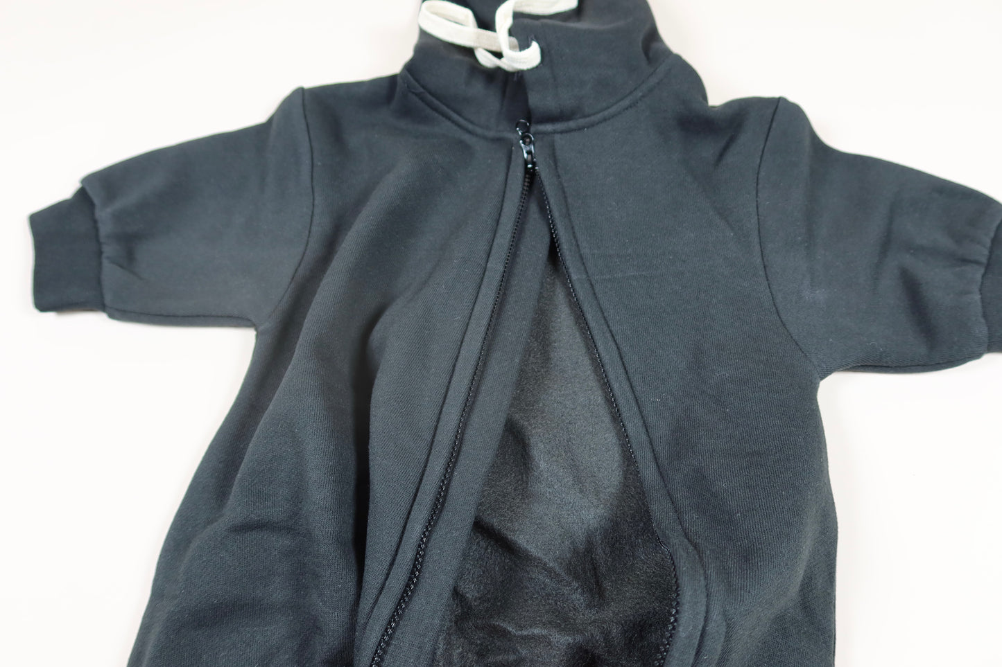 Double Zipper Hooded Jumpsuit