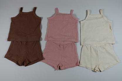 Waffle Tank & Shorts Set