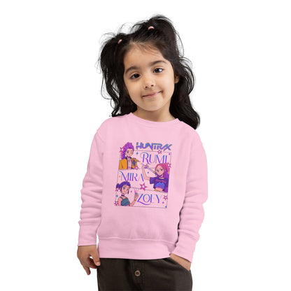 K-Pop Demon Hunters Toddler Sweatshirt — Cute Anime-Inspired Kids Sweater