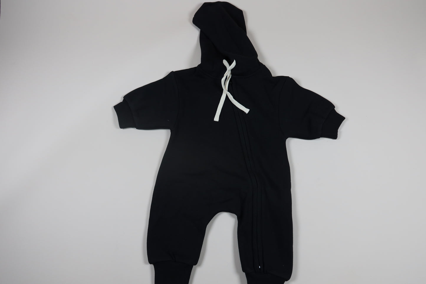 Double Zipper Hooded Jumpsuit
