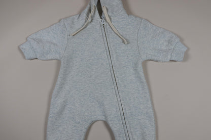 Double Zipper Hooded Jumpsuit