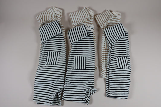 Towel Striped Bodysuit