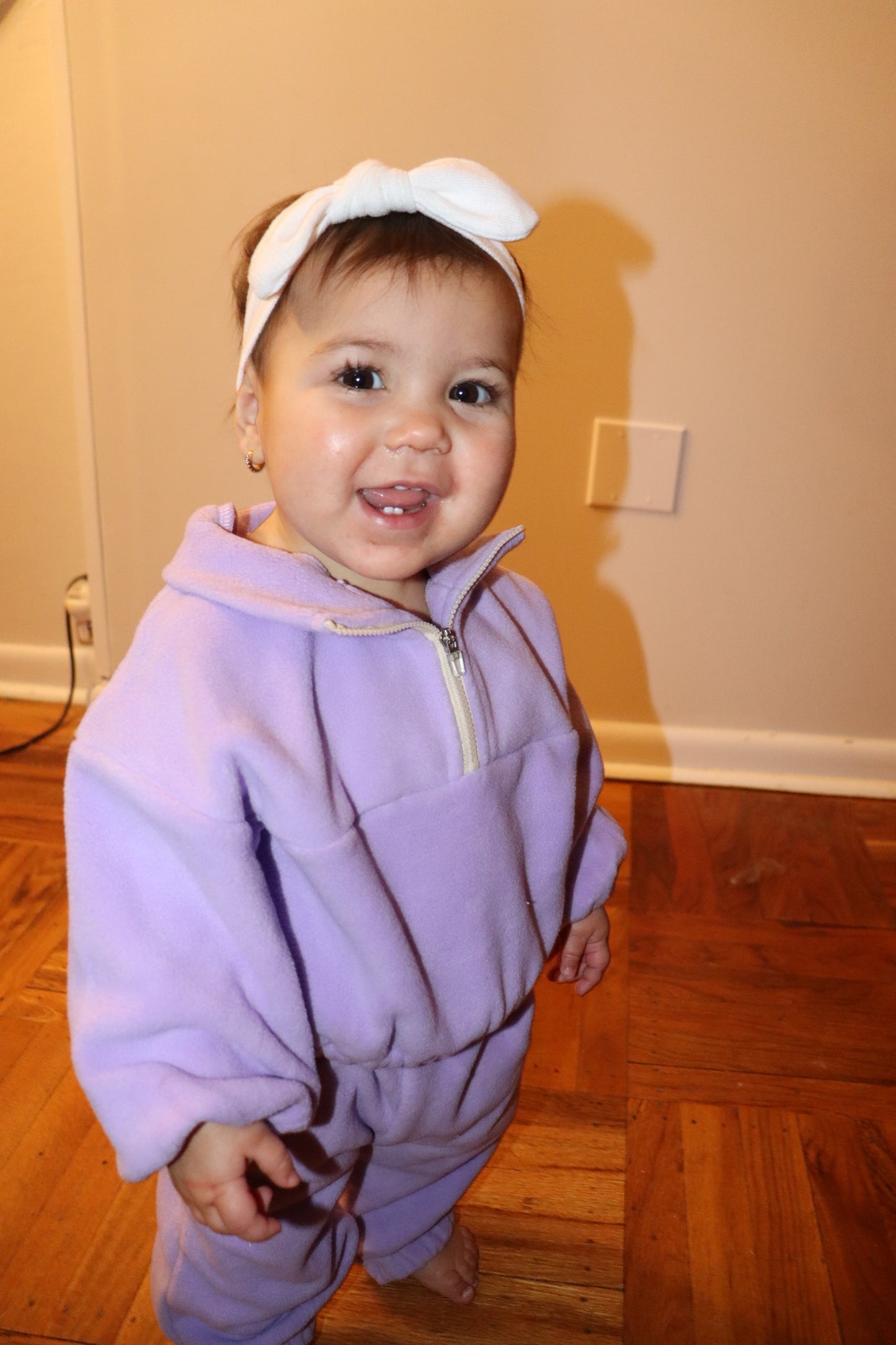 Super Soft Half Zip Fleece Sweat Set