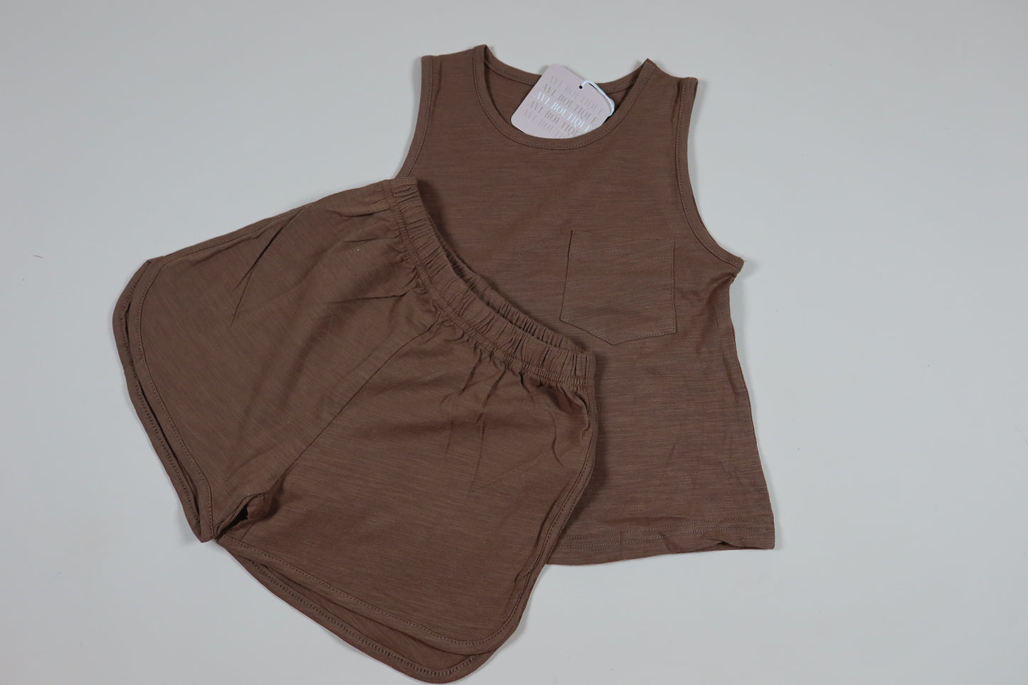 Pocket Tank & Shorts Set