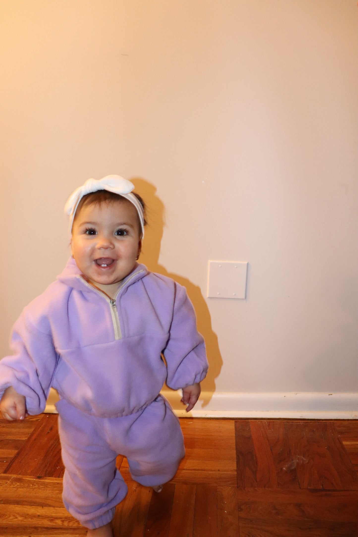 Super Soft Half Zip Fleece Sweat Set