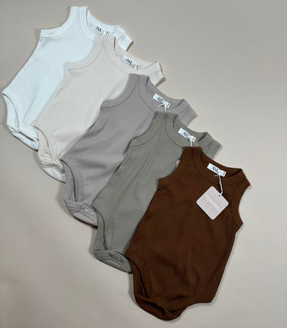Ribbed Tank Onesie