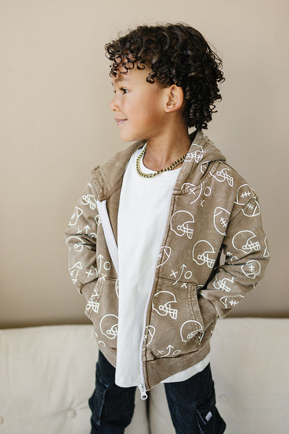 Cohen Zip Up Hoodie